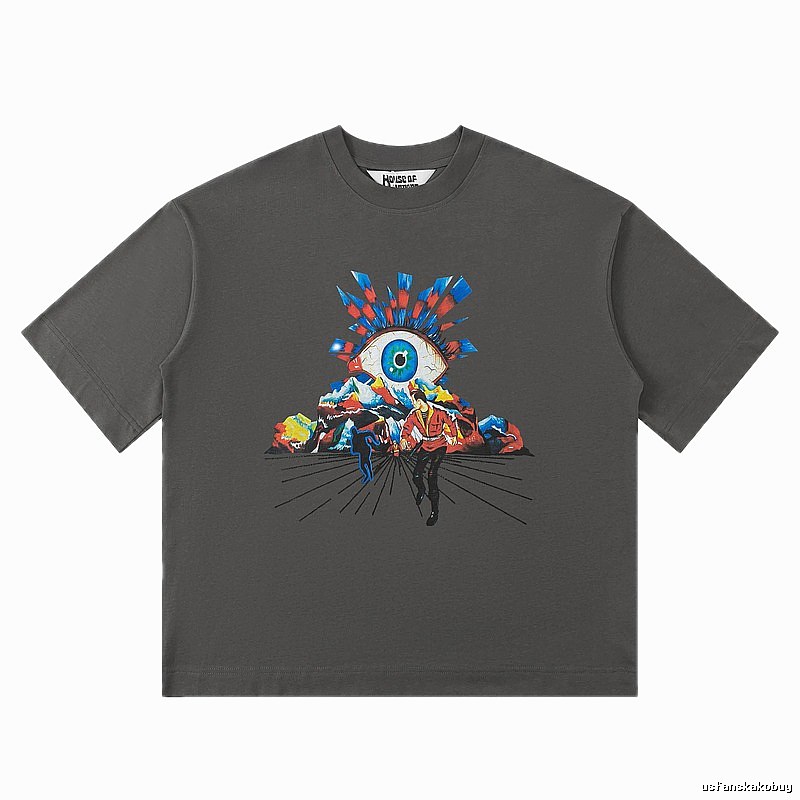 House of Errors Grotesque Style Gray T-shirt