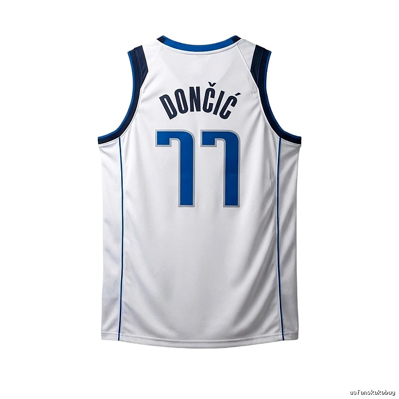 Lone Ranger Luka Doncic's basketball jersey (white)