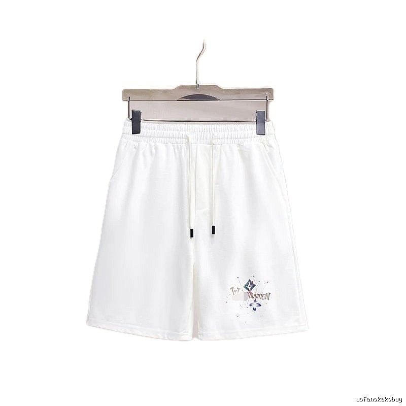 Louis Vuitton Printed Casual Style White Shorts