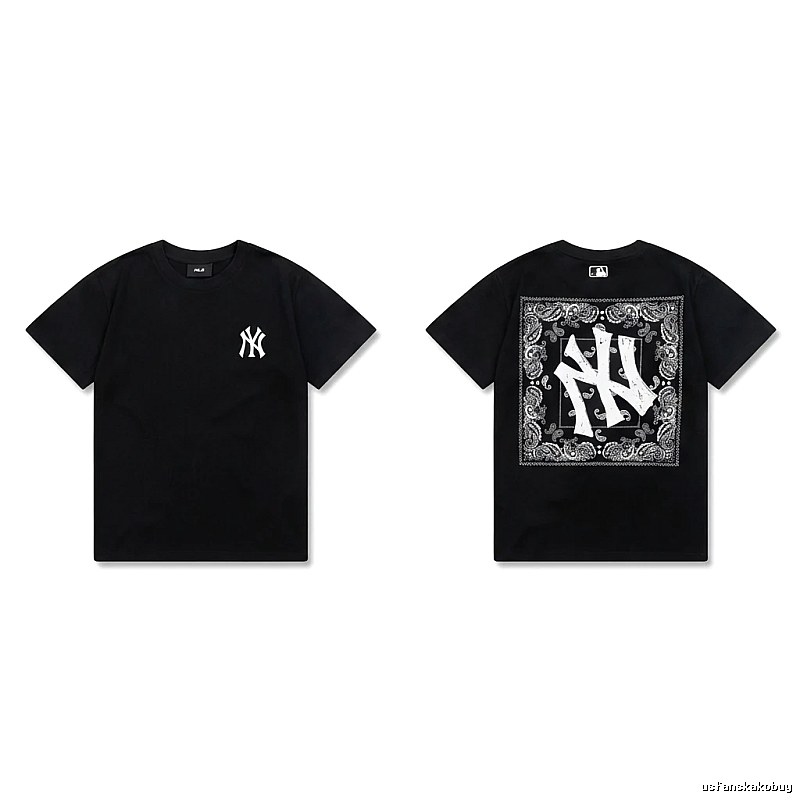 MLB Retro Style Black T-shirt