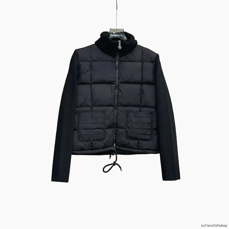 Moncler classic black down jacket