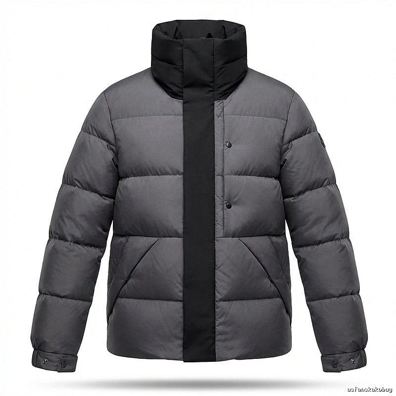 Moncler classic grey down jacket
