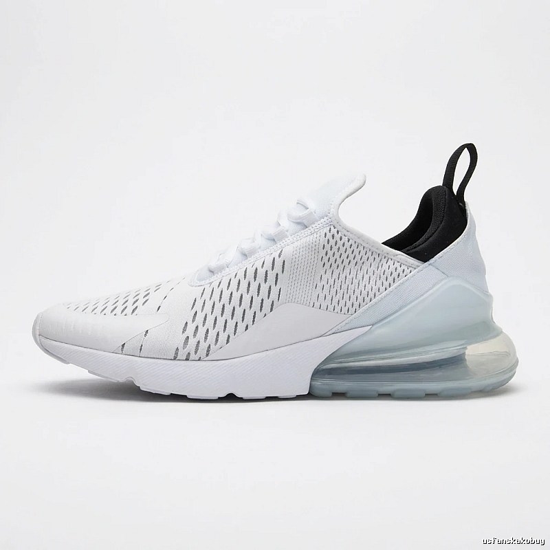 Nike Air retro-style white shoes