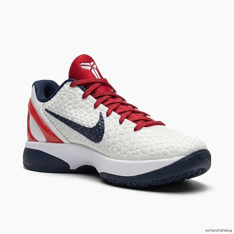 Nike Kobe series stylish white and red shoes