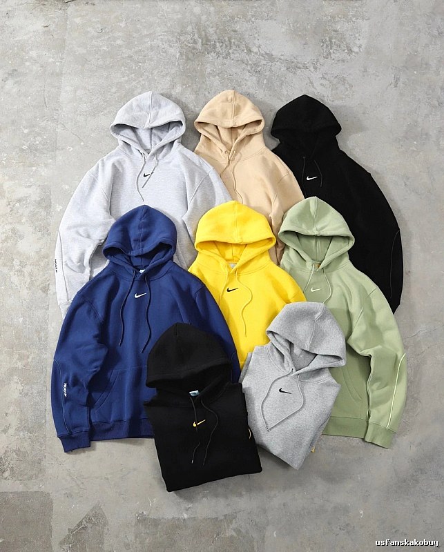 Nike Lightweight Pullover hoodie Blue Fleece A for Trend Styling