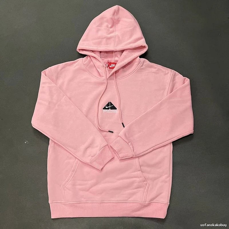 Nike Pink Zip Hoodie Warm Weather Swoosh