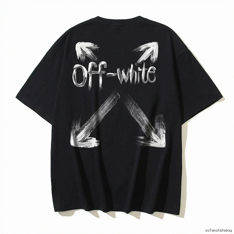 Off-White Arrow Print Black T-shirt