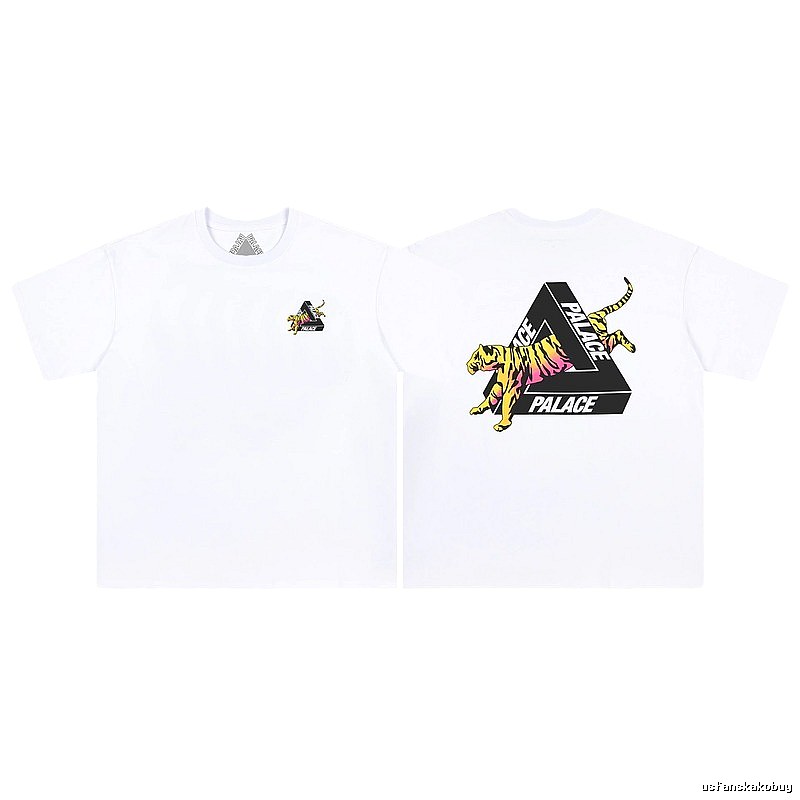 Palace Triangle Tiger Street Style White T-Shirt