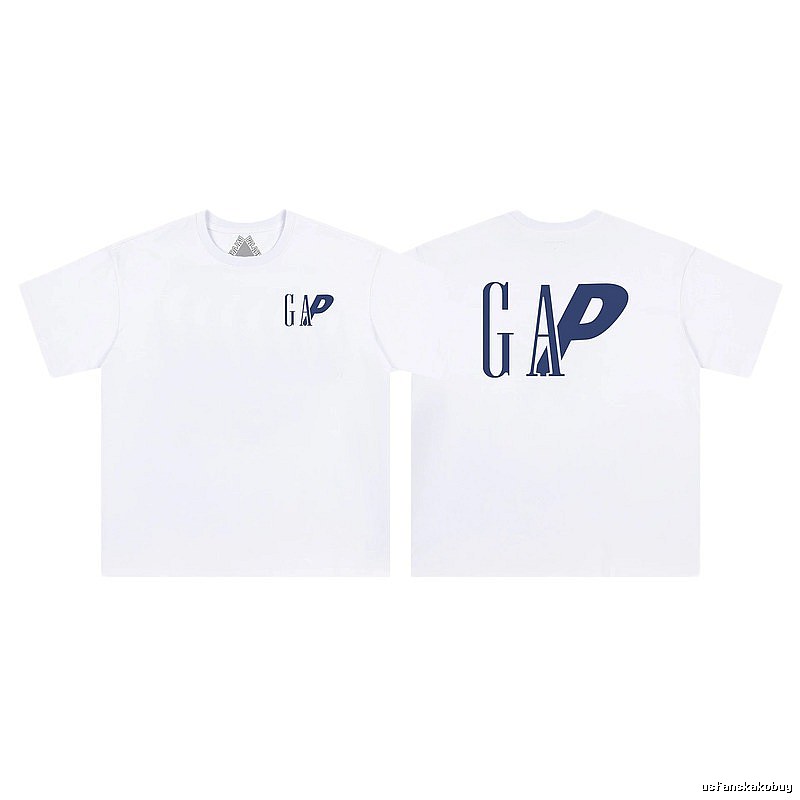Palace x GAP Street Style White Short-Sleeve T-Shirt