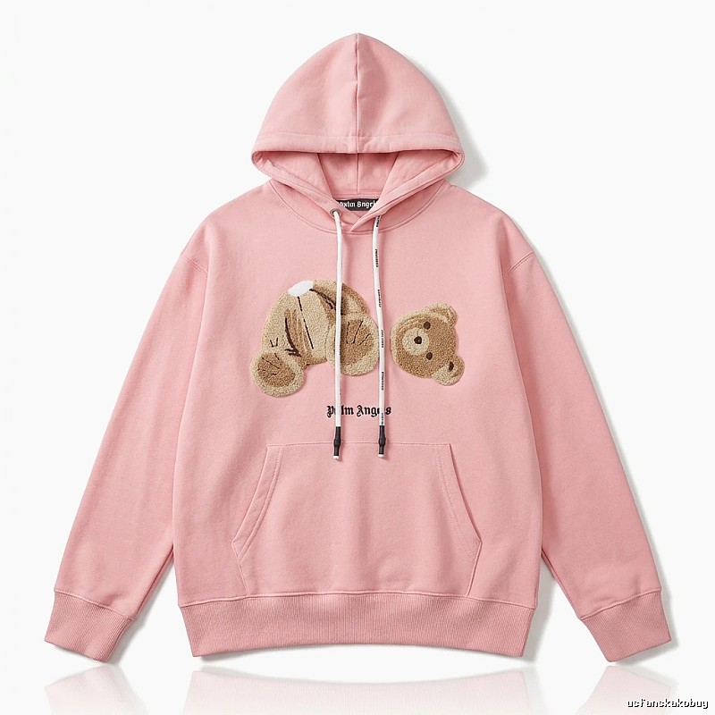 Palm Angels Bear Pink Sweatshirt