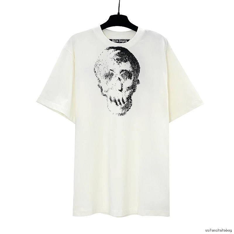 Palm Angels Relaxed Logo T-shirt White Palm Tree with Designer-Inspired Detail
