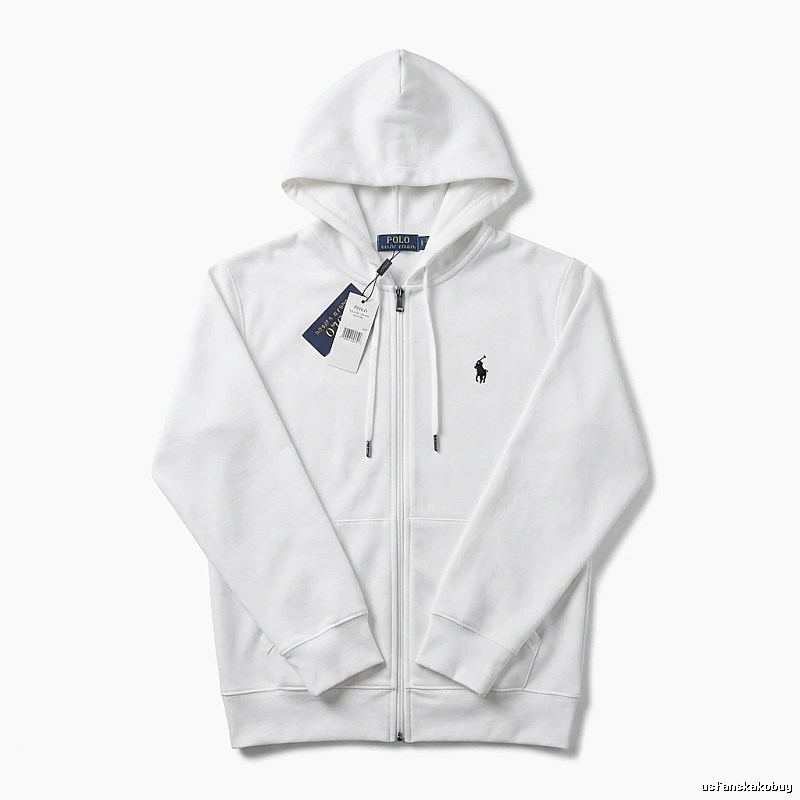 Ralph Lauren basic casual white sweatshirt
