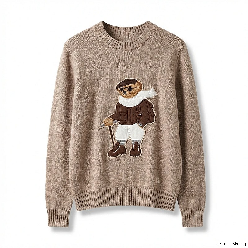 Ralph Lauren Bear Retro Style Sweater