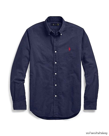 Ralph Lauren Blue Button-Down Shirt Resort Wear