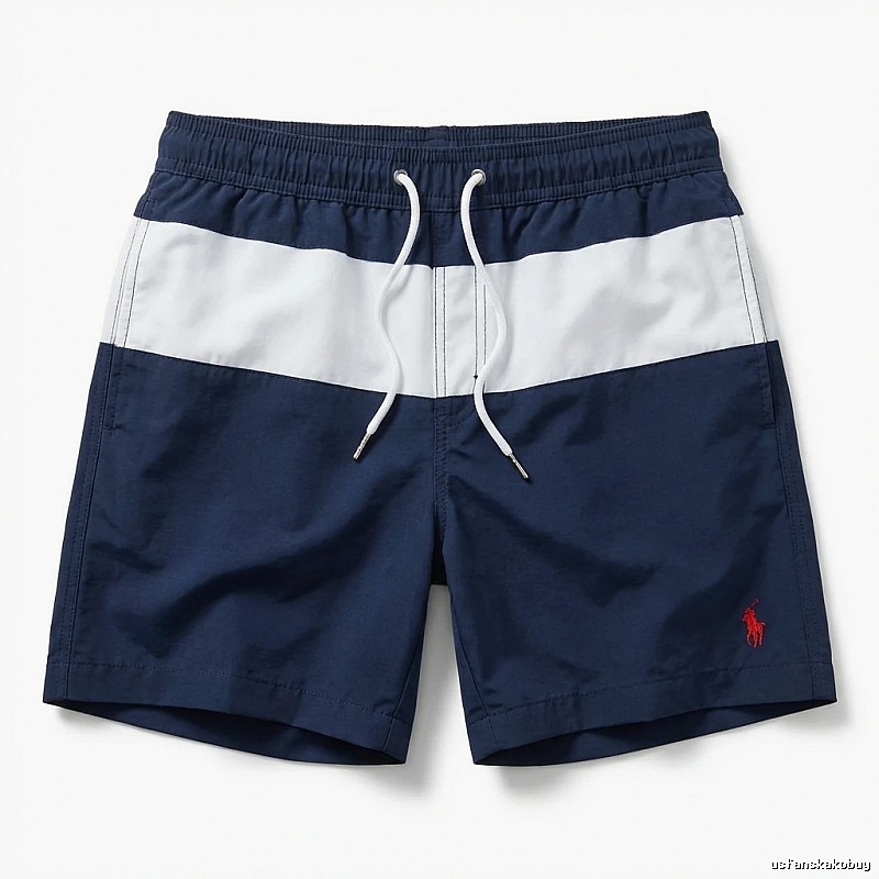 Ralph Lauren classic color-blocking shorts