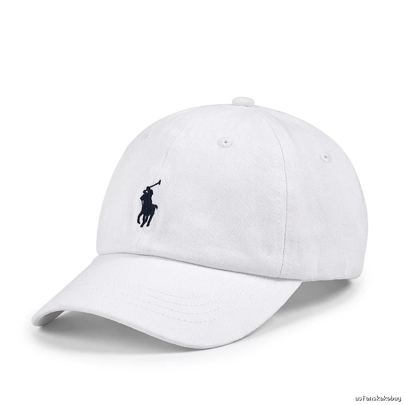 Ralph Lauren Classic Simple White Baseball Cap