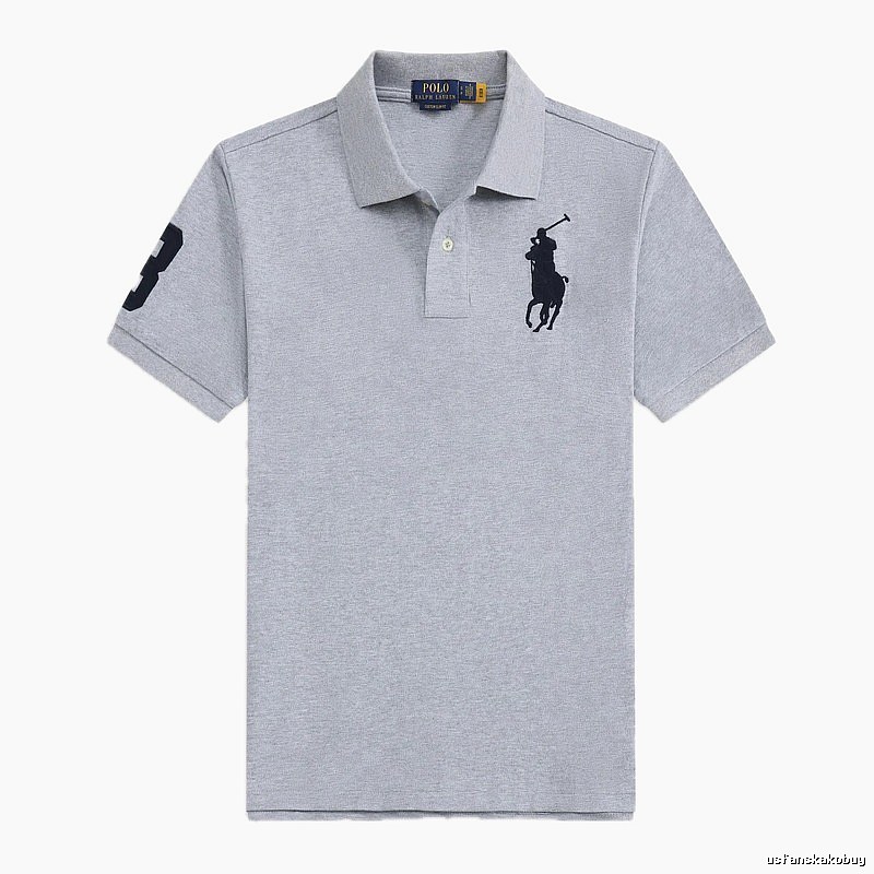 Ralph Lauren Polo Classic Grey Short Sleeve
