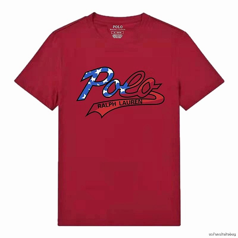 Ralph Lauren Polo Series Burgundy T-shirt