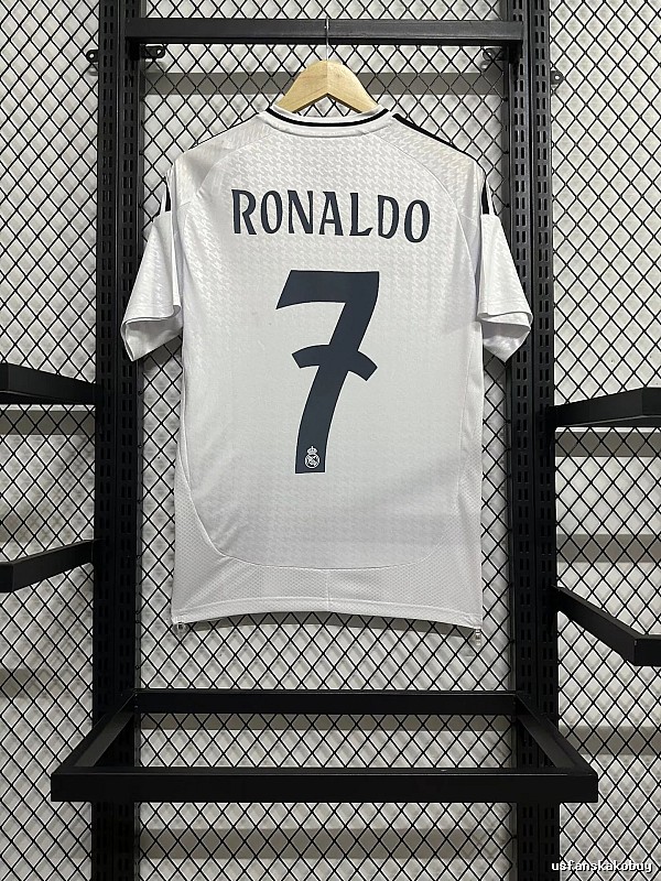 Real Madrid Streetwear Home soccer jersey White Real Madrid with Logo Accent Select Edition
