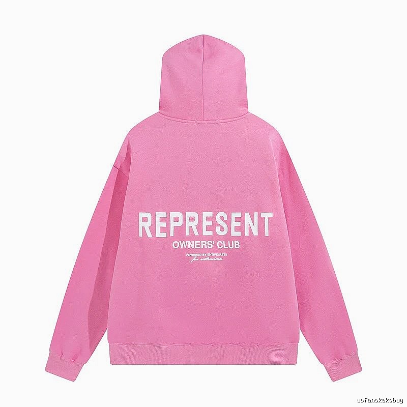 Represent Streetwear Owners Club hoodie Navy Large Represent with Logo Accent