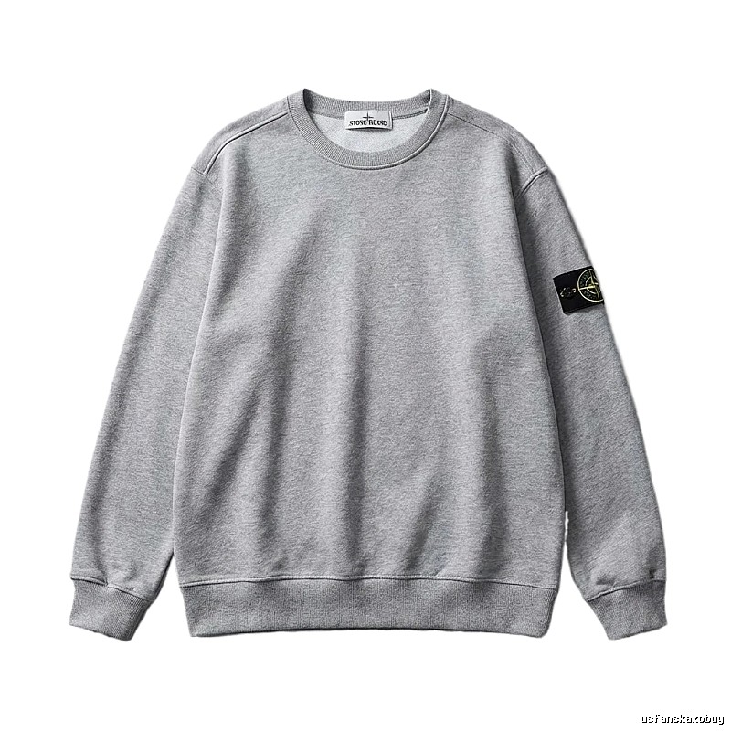 Stone Island basic grey sweatshirt