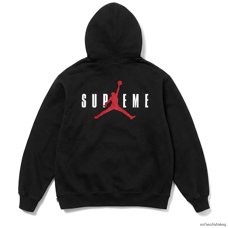 Supreme Co-branded Black Hoodie