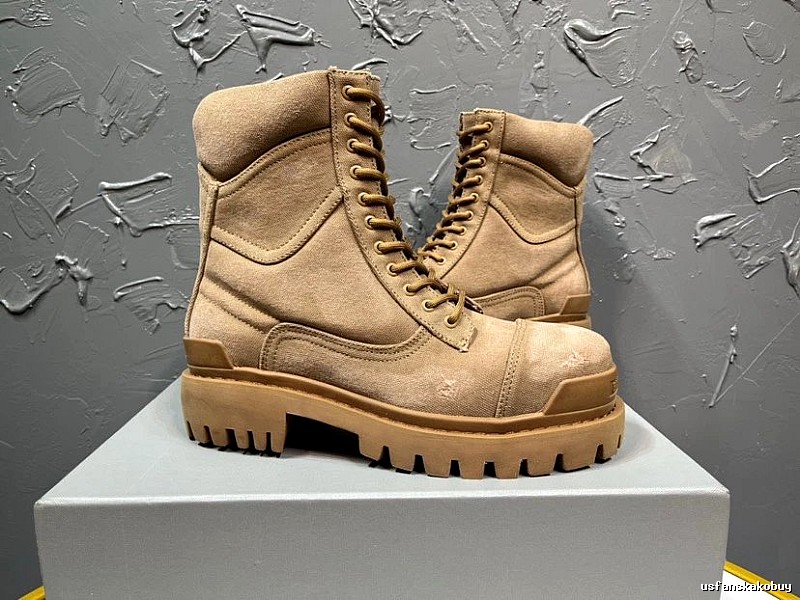 Tan Lace-up Boot Tan Work Boot for Daily Rotation