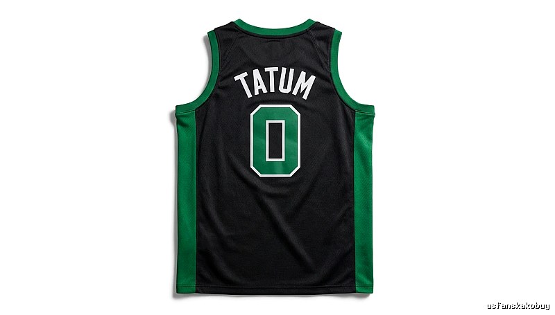 Tatum series black-green basketball uniforms