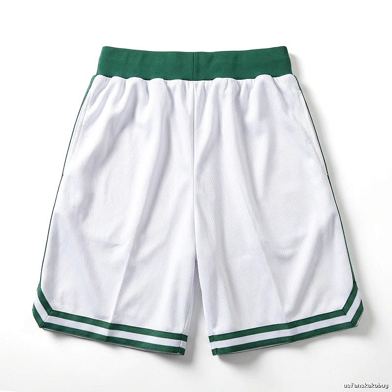 Tatum sporty white-green shorts