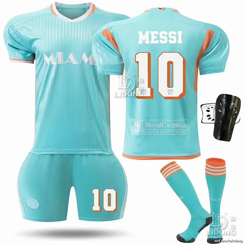 The blue jersey of Lionel Messi's version in Inter Miami