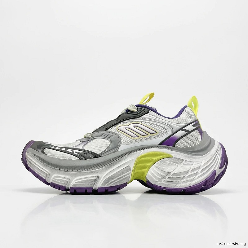 The dazzling style of Balenciaga's Triple S sneakers.