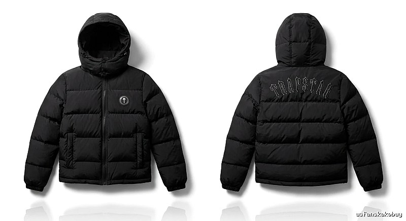 Trapstar Black Trendy and Cool Down Jacket
