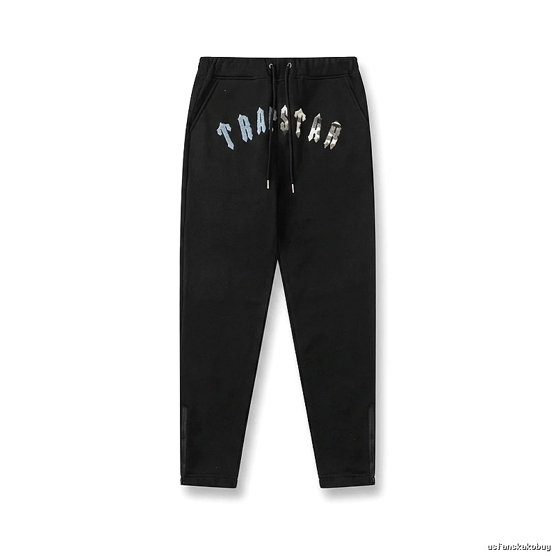 Trapstar Letter Style Black Sweatpants