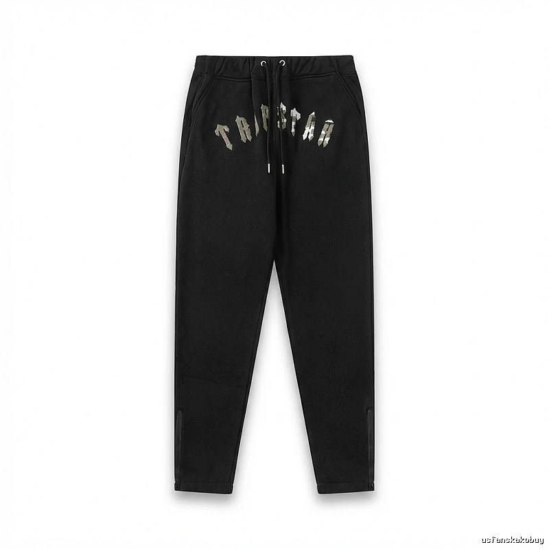 Trapstar Letter Style Black Sweatpants